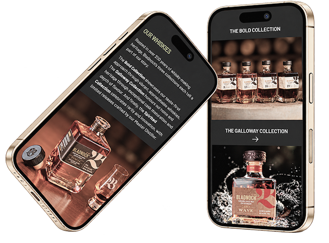 Bladnoch Distillery screens
