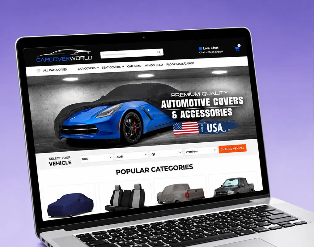 Car Cover World online store
