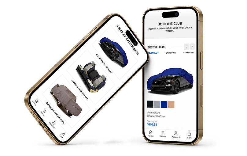 Car Cover World screens