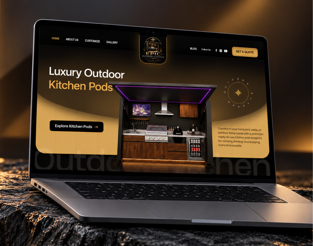 Epic Outdoor Kitchens approach