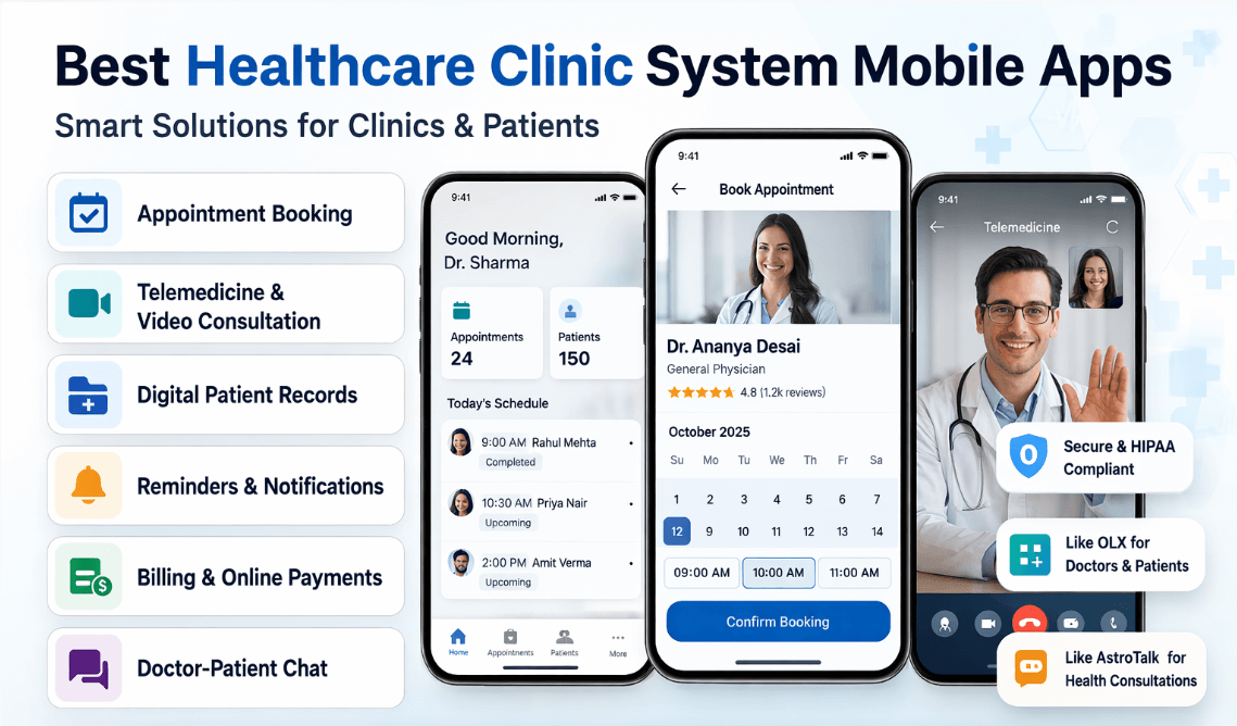 Best Healthcare Clinic System Mobile Apps Guide